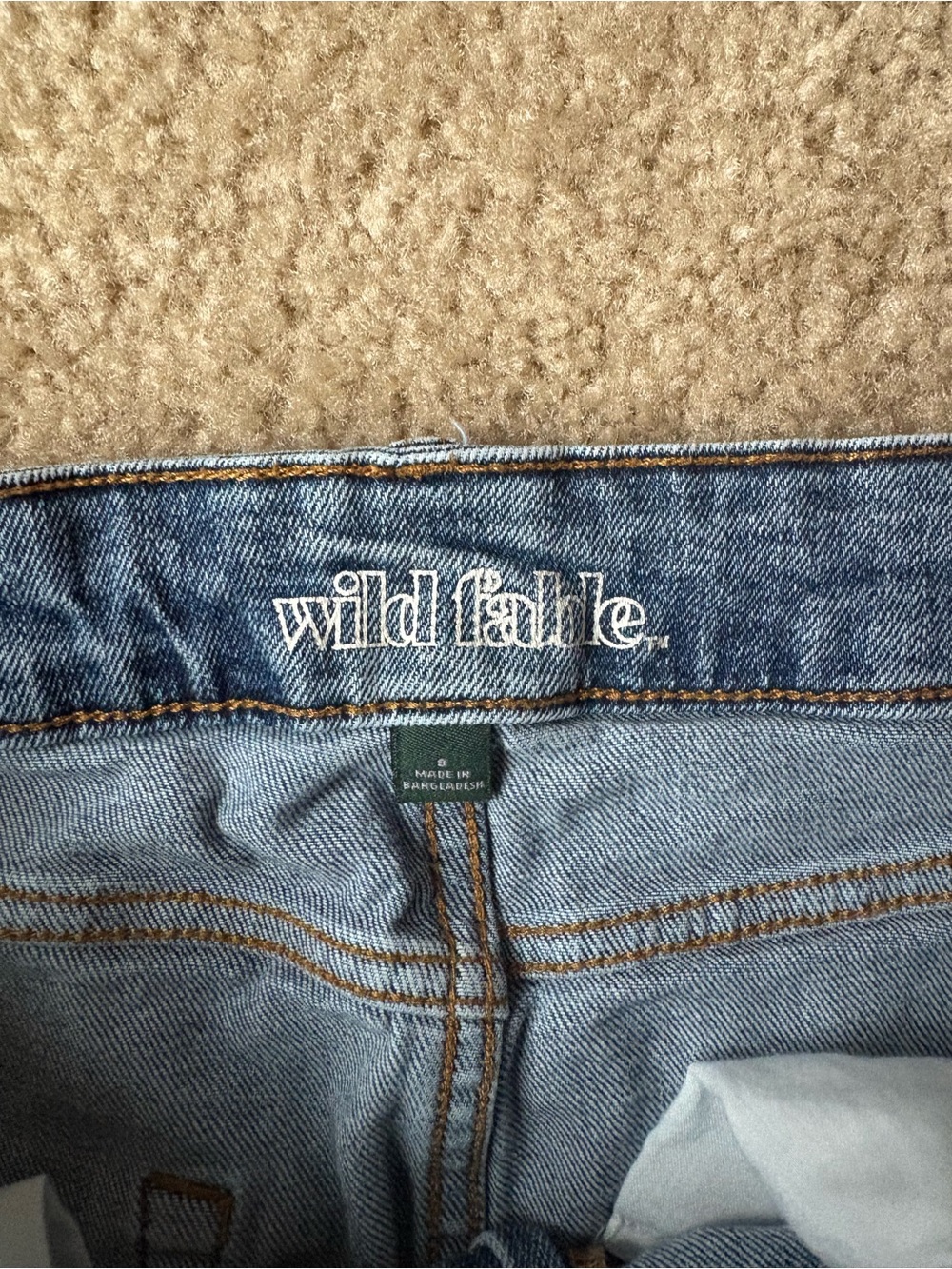 Wild Fable Light Blue Denim Mini Skirt - Picture 2 of 3
